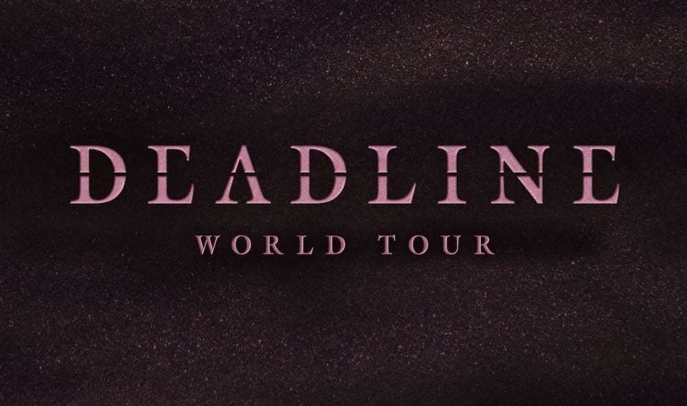 BLACKPINK DEADLINE WORLD TOUR.