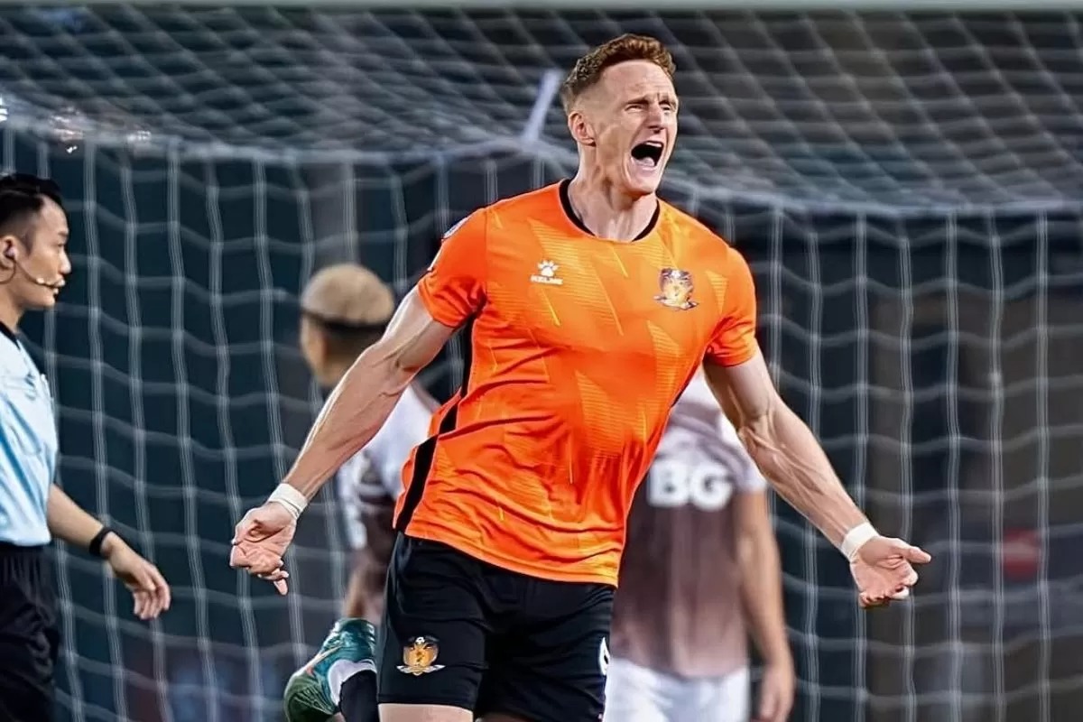 Striker Kroasia Stjepan Plazonja.