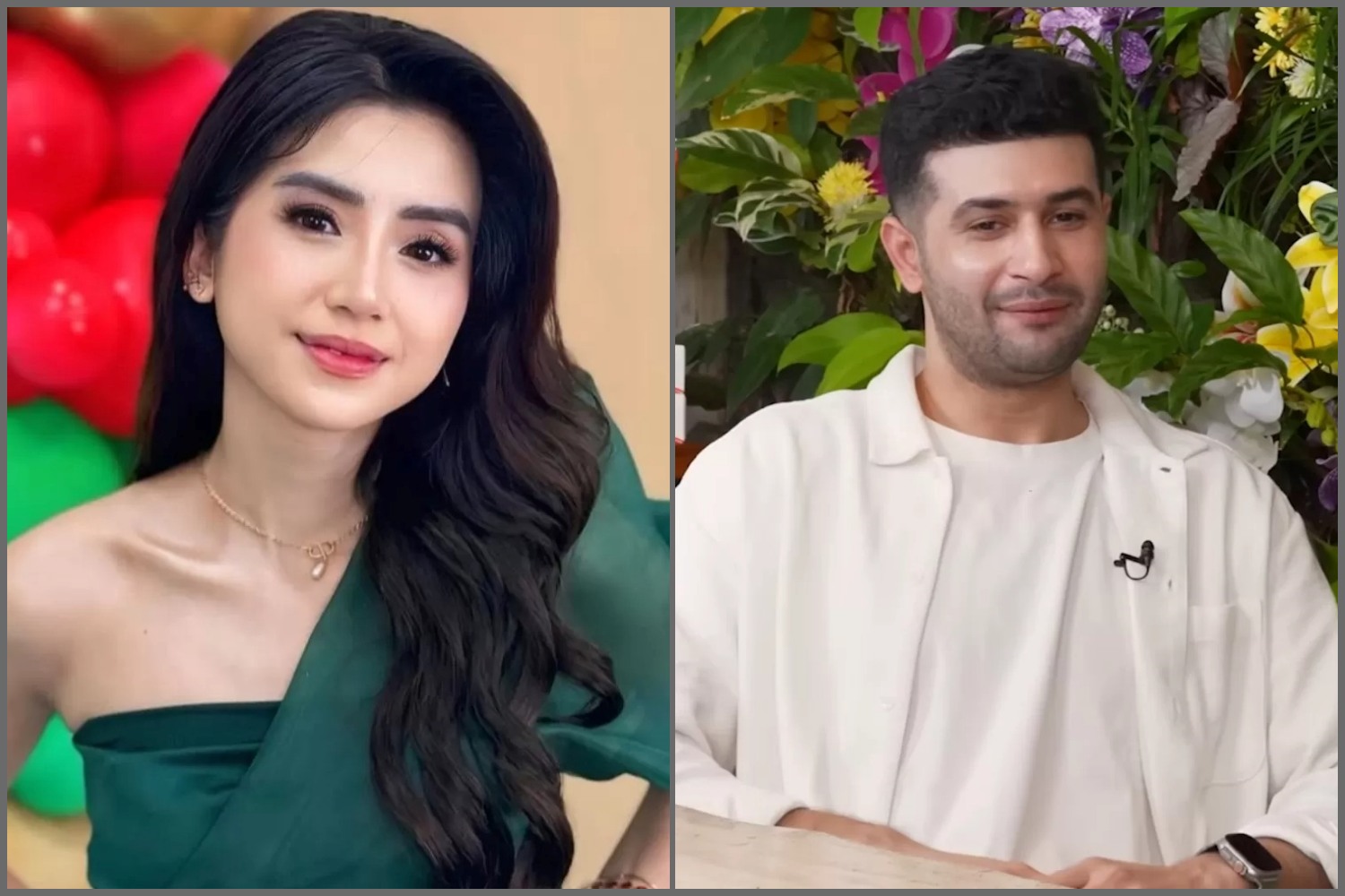 Venny Alberti dan Akash Elahi.