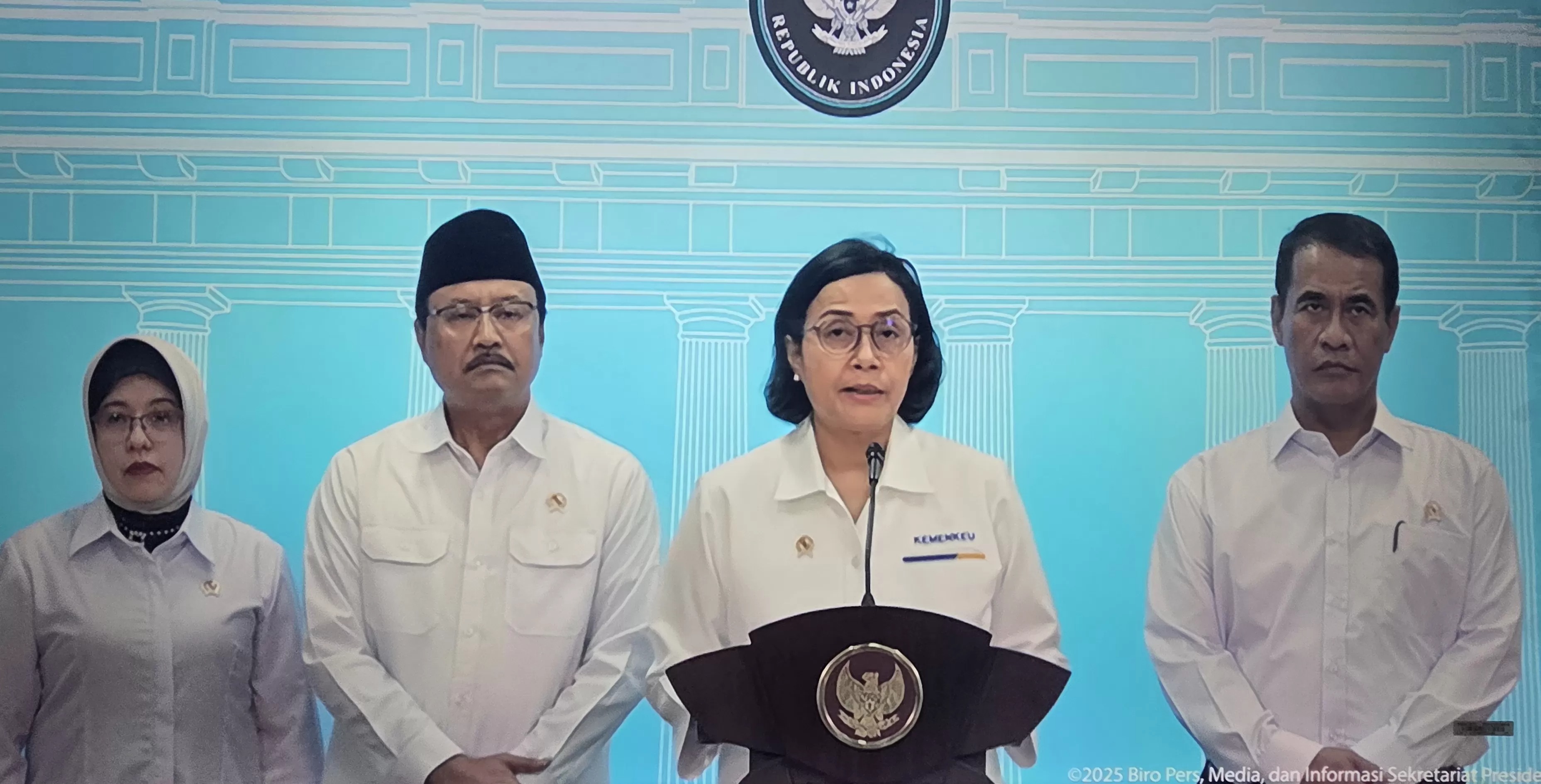 Menteri Keuangan Sri Mulyani.