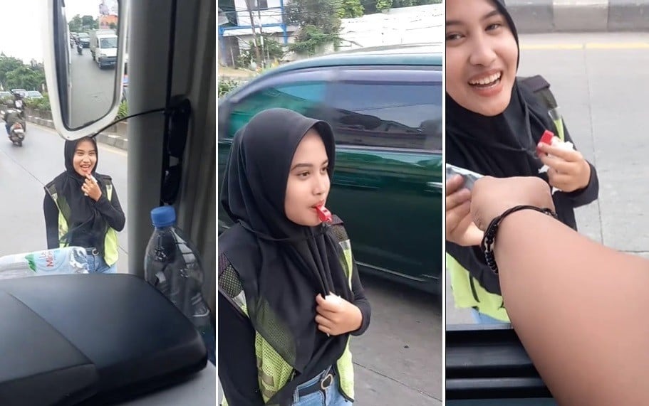 Video Juru Parkir Cantik Berhijab Ini Viral, Bikin Jatuh Hati Netizen: Auto Ingin Melamar!