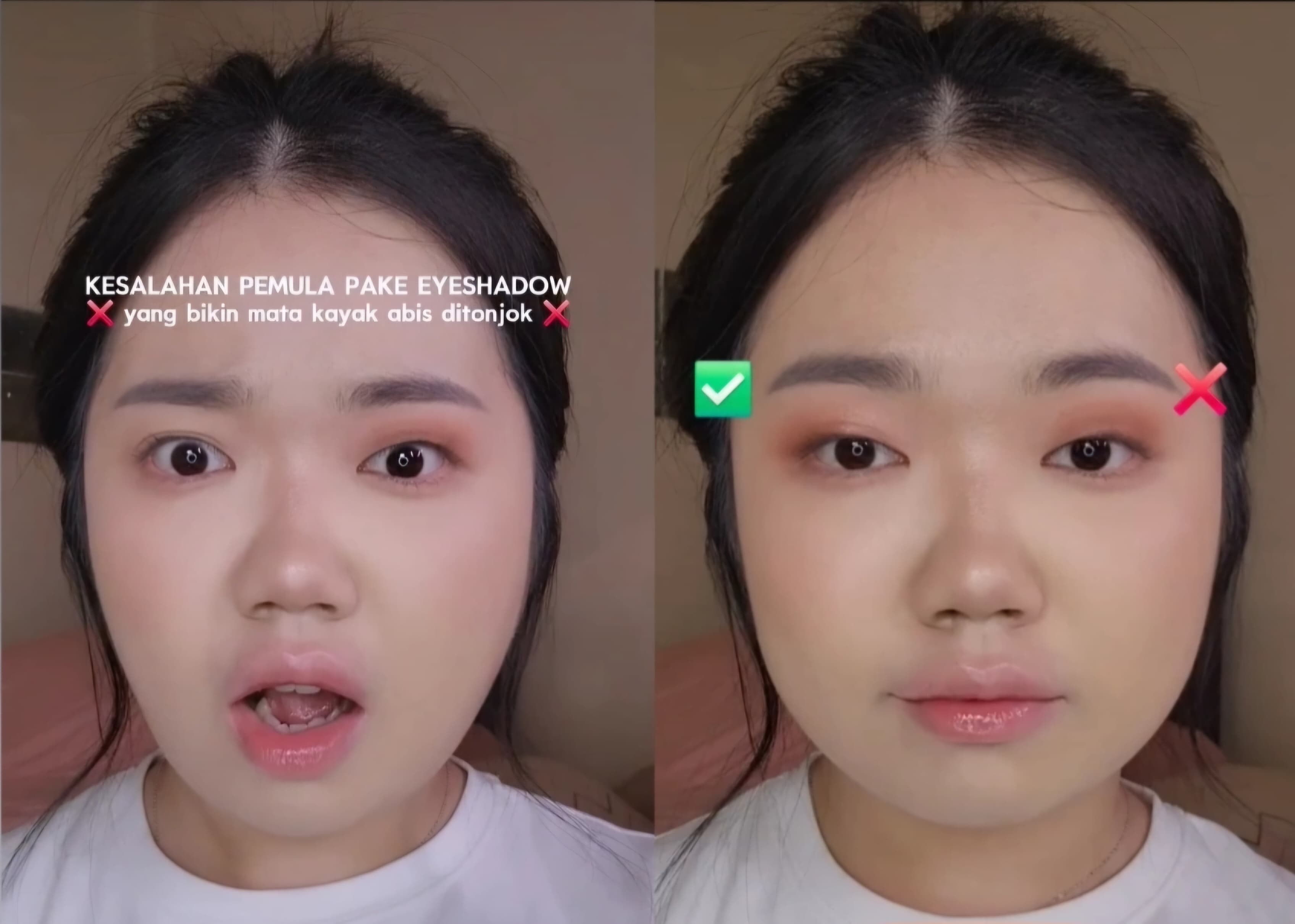 Kesalahan para pemula saat menggunakan eyeshadow.