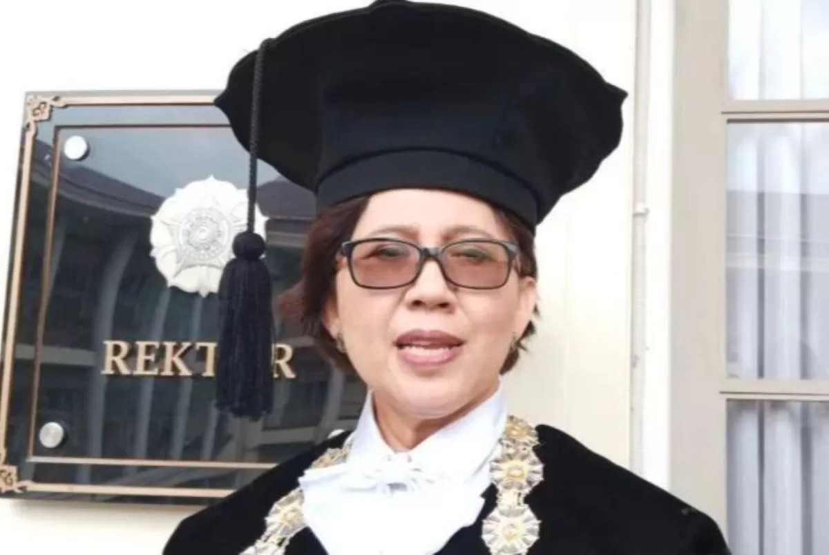 Rektor Universitas Gadjah Mada (UGM) Prof. Ova Emilia.