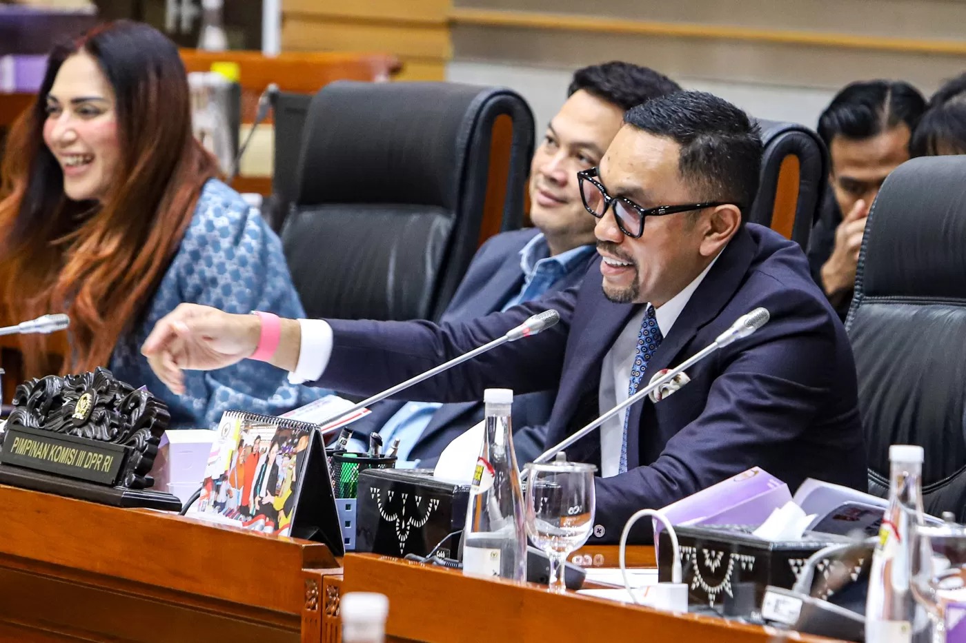 Wakil Ketua Komisi III DPR Ahmad Sahroni.
