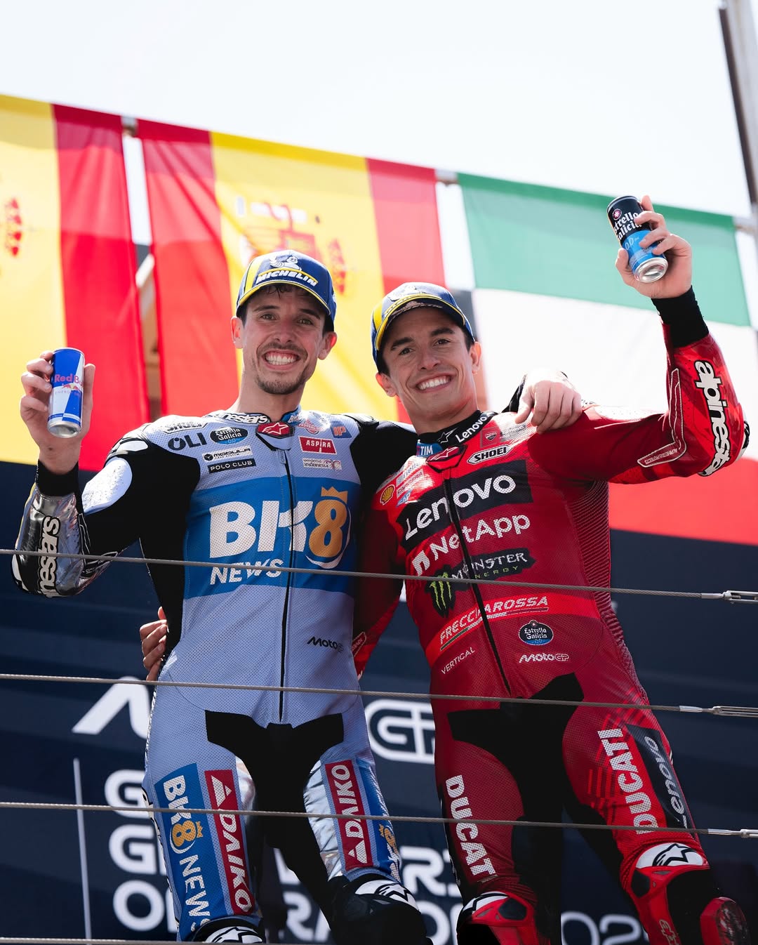 Marc Marquez dan Alex Marquez Rajai Klasemen MotoGP Aragon 2025.