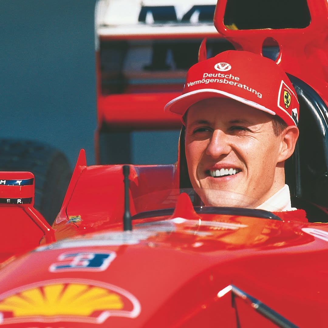 Legenda F1 Michael Schumacher.