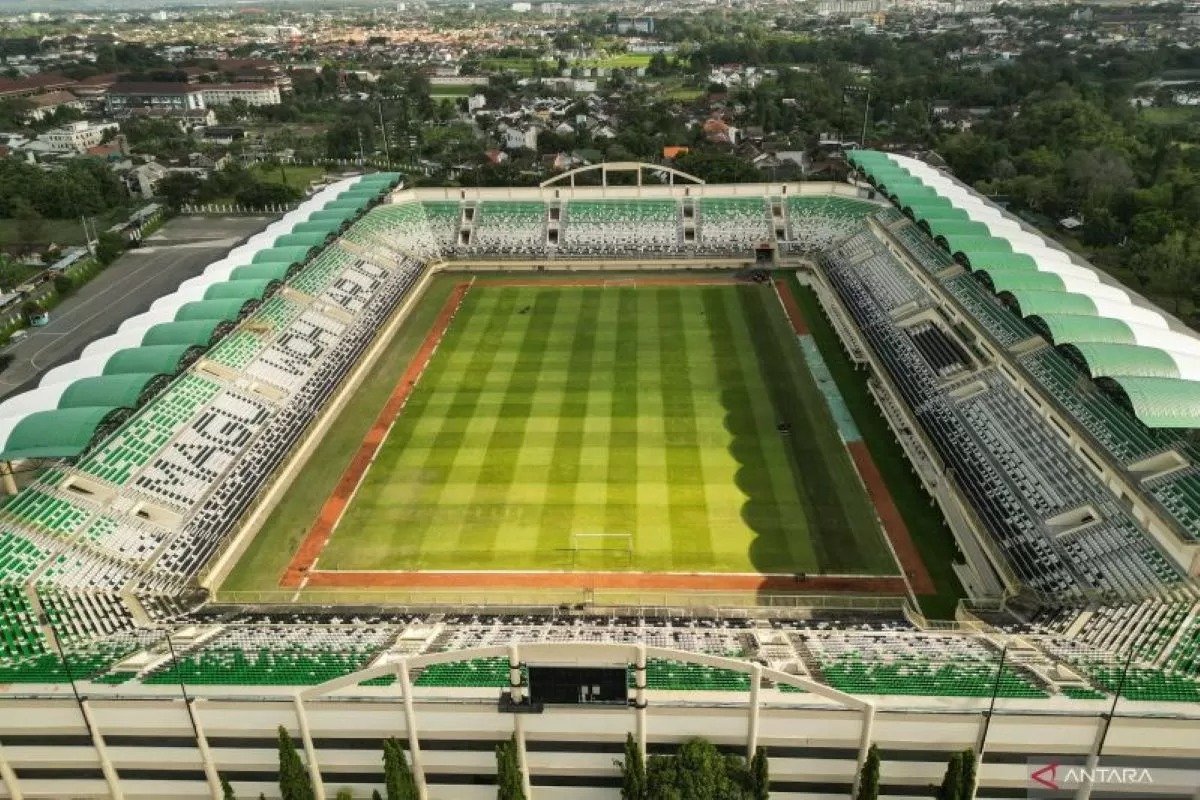 Stadion Maguwoharjo di Sleman, DI Jogjakarta.