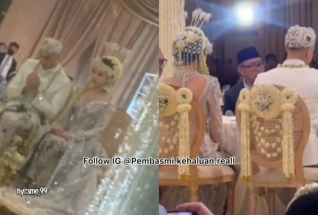 Al Ghazali dan Alyssa Daguise resmi menjadi suami-istri.