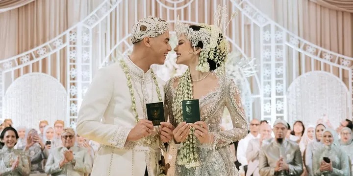 Pernikahan Al Ghazali dan Alyssa Daguise.