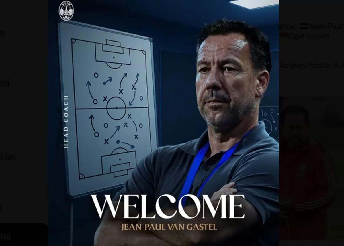 Jean-Paul van Gastel pelatih baru PSIM Jogja.