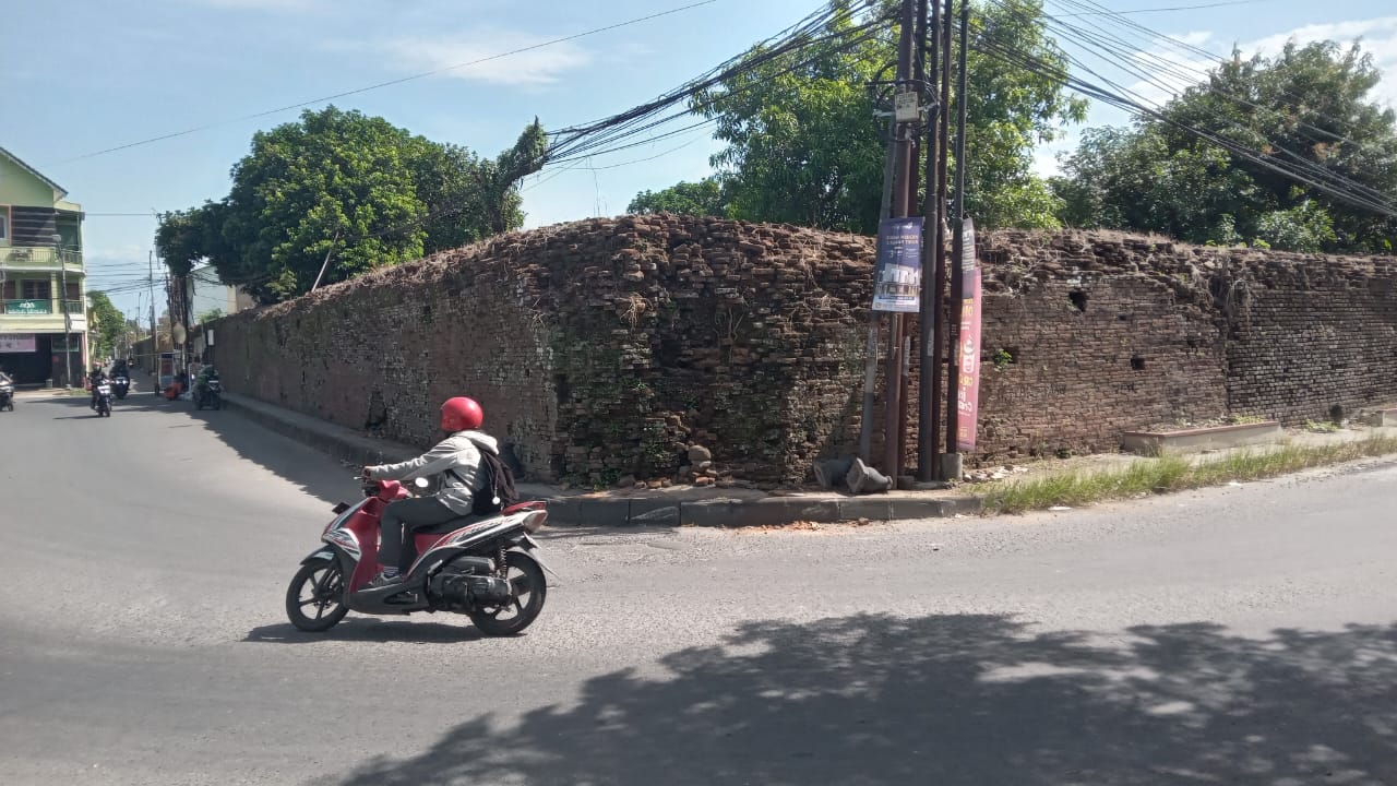 Benteng Keraton Kartasura peninggalan Dinasti Mataram Islam,