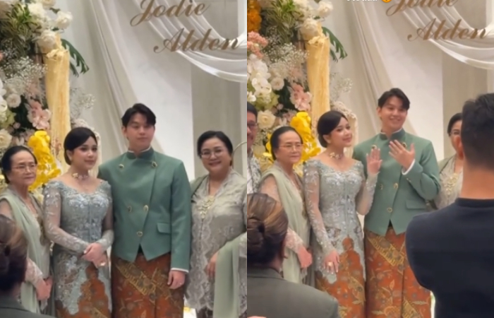 Pertunangan Brisia Jodie dan Jonathan Alden.