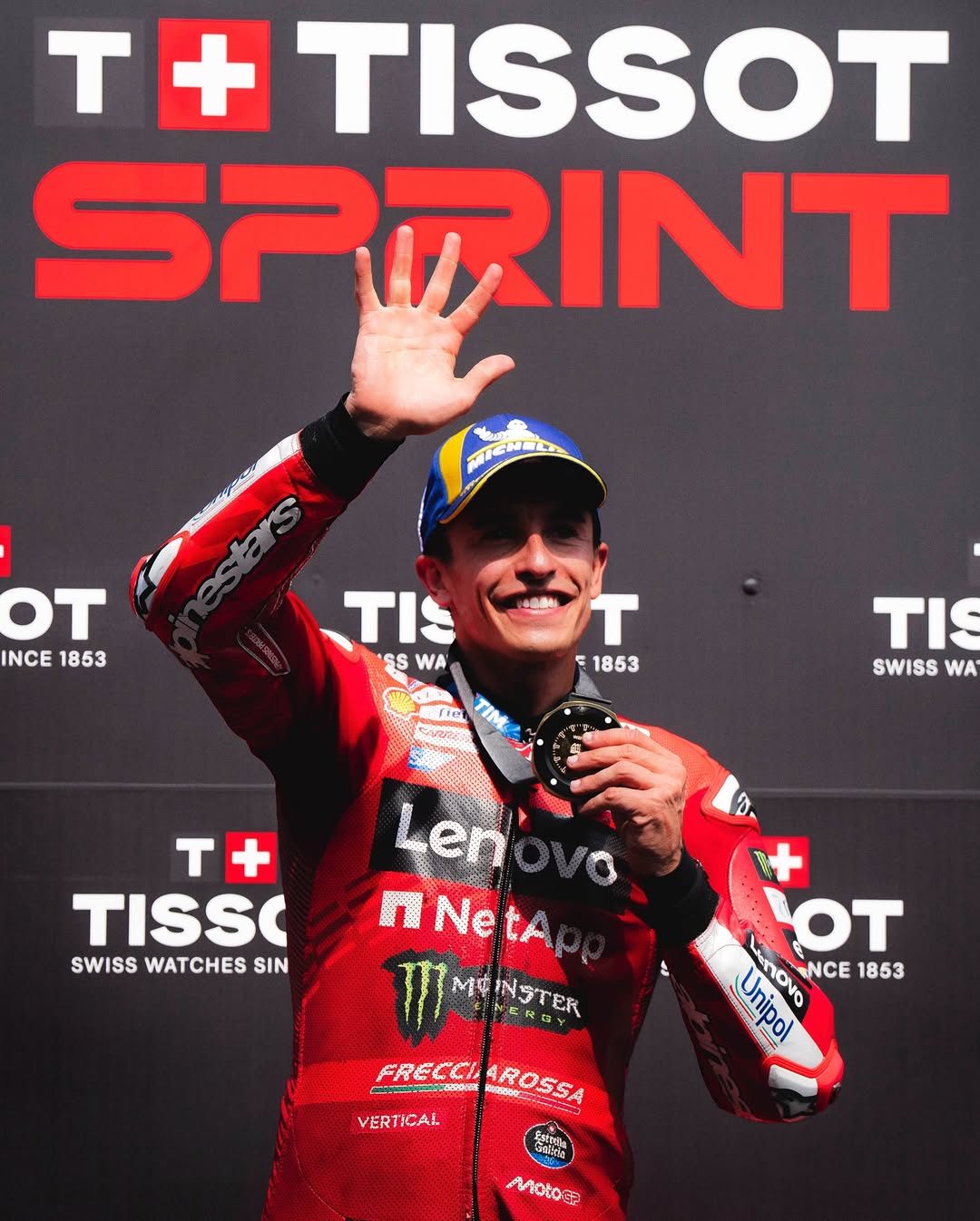 Marc Marquez di MotoGP Italia 2025.