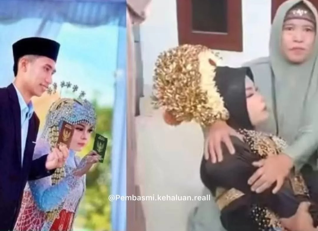 Viral di media sosial pasangan pengantin kisruh gara-gara pihak perempuan mengaku masih perawan padahal sudah menyandang status janda sampai tiga kali.