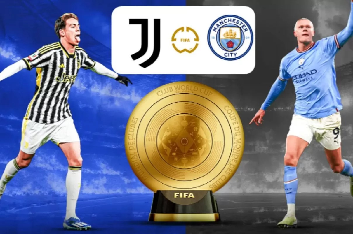 Juventus vs Man City di Club World Cup 2025.