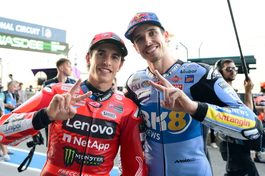 Marc Marquez dan Alex Marquez.