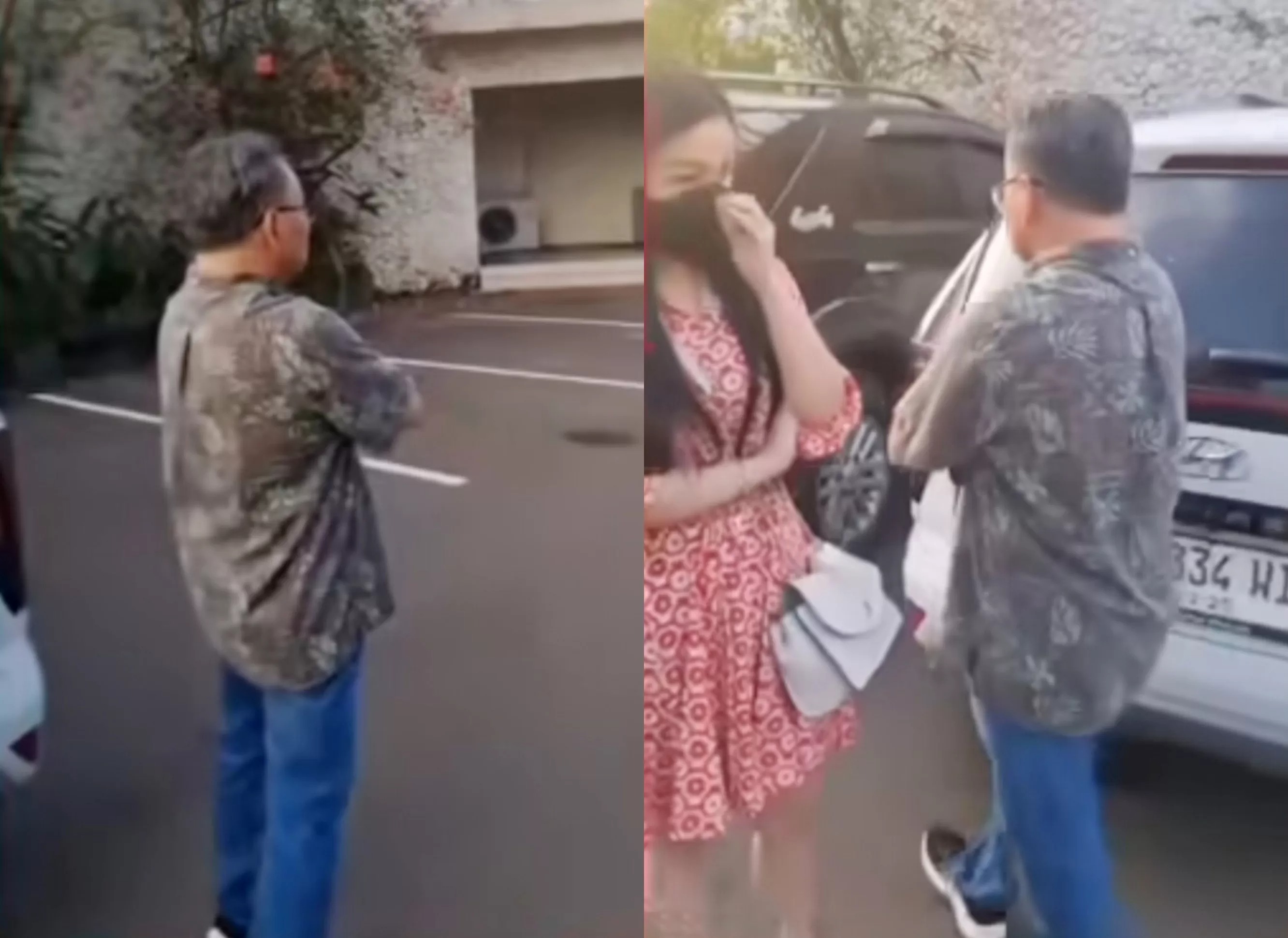 Tangkapan layar viral suami gerebek istri selingkuh.