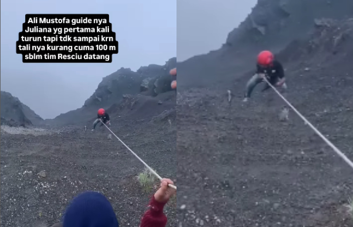 Sosok Ali Muthofa yang diblacklist dari Gunung Rinjani.