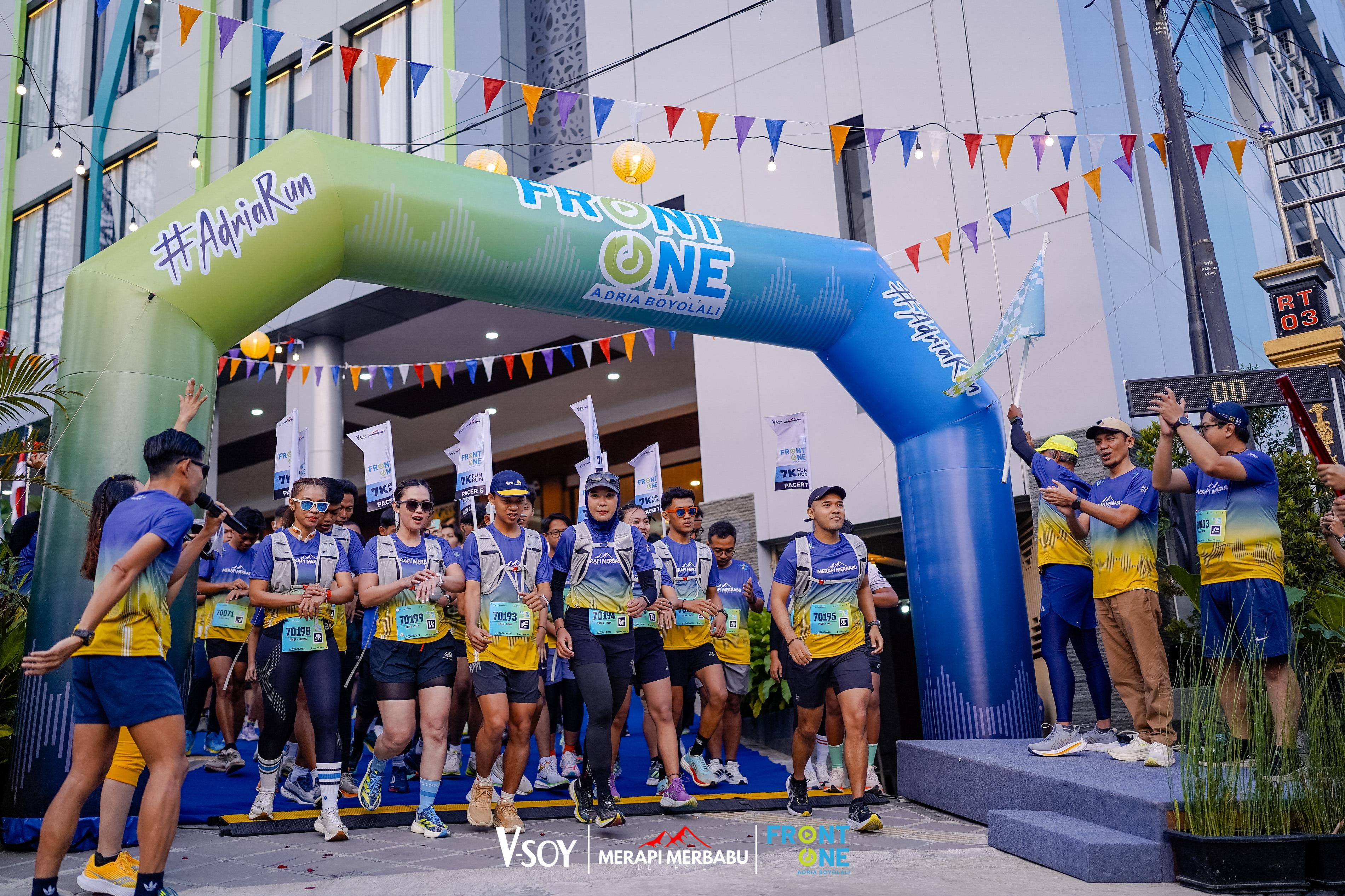 Merapi Sport Fun Run 7K Front One Boutique Adria Boyolali Sukses Digelar, Dukung ...