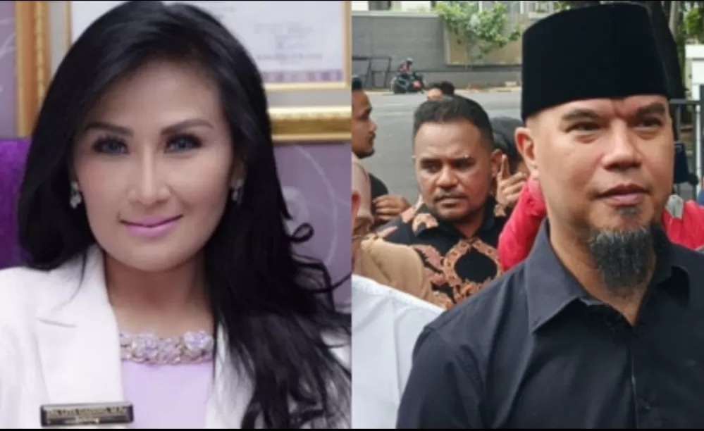 Dokter Lita Gading dan Ahmad Dhani.