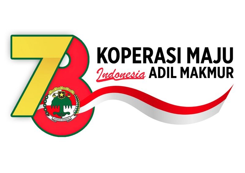Logo HUT Koperasi Indonesia ke-78.