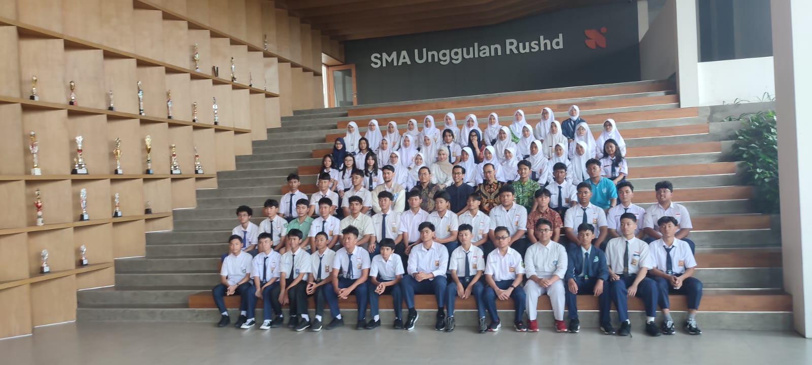 SMA Unggulan RUSHD Gelar Welcoming Ceremony, Dorong Siswa Mampu Sekolah ke Luar Negeri.