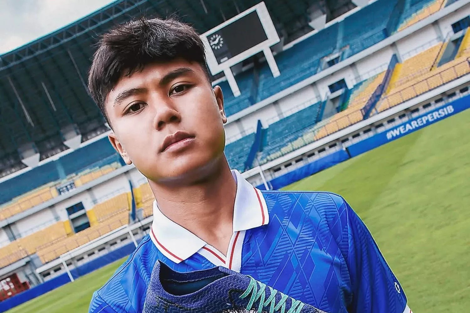 Wonderkid Persib Bandung, Nazriel Alfaro Syahdan.