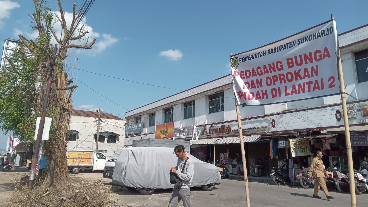 Pasar Kartasura Bersiap Direvitalisasi, Ratusan Pedagang Oprokan Direlokasi