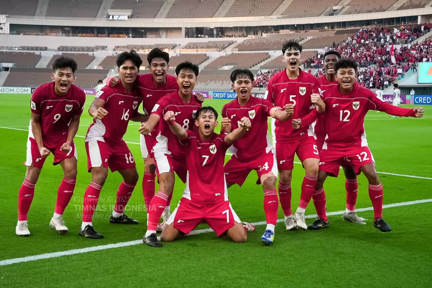 Skuad Timnas Indonesia U-17 disiapkan untuk Piala Dunia U-17 2025, 9 pemain diaspora bergabung.