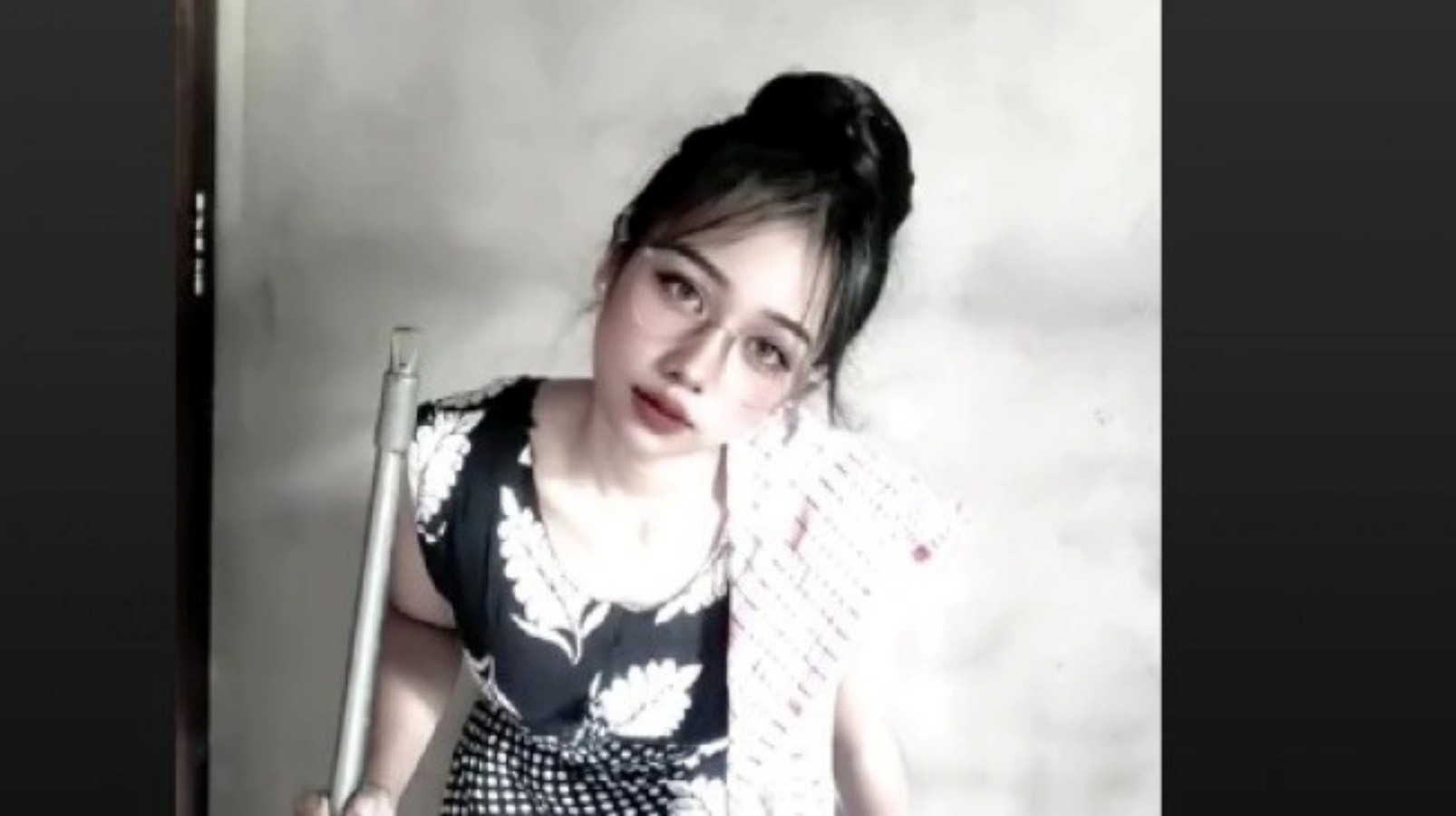 Nisa, konten kreator yang membuat tren Mama Muda menjadi viral di TikTok.
