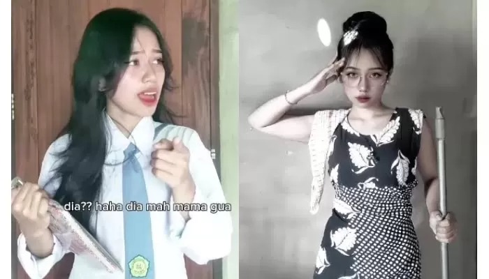 Nisa, konten kreator yang membuat tren Mama Muda menjadi viral di TikTok.