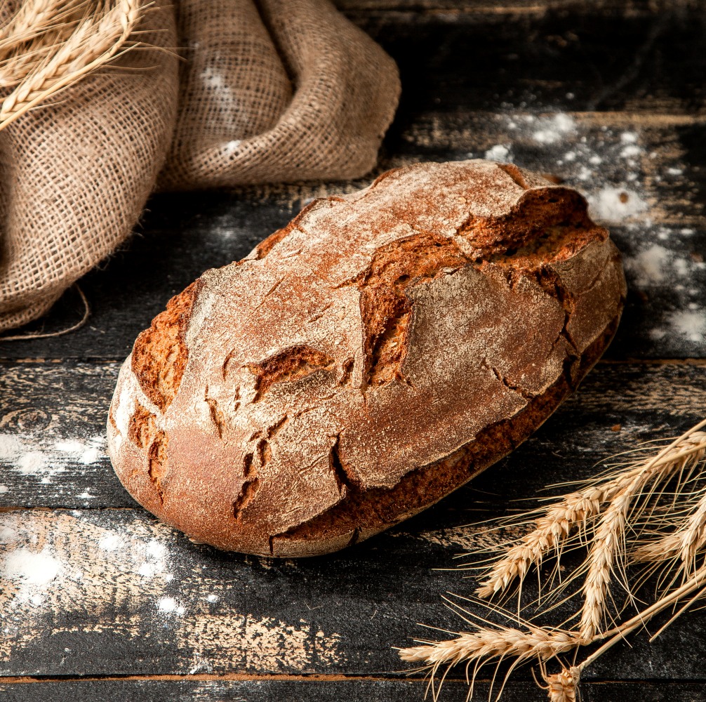 Ilustrasi roti sourdough.