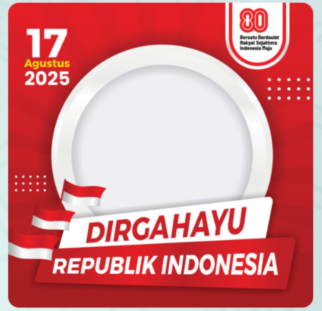 Ini salah satu contoh Twibbon yang bisa digunakan.