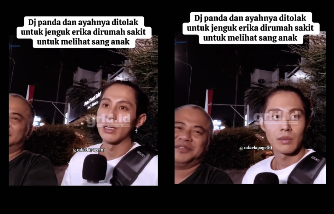 DJ Panda gagal jenguk Erika Carlina yang baru saja melahirkan.