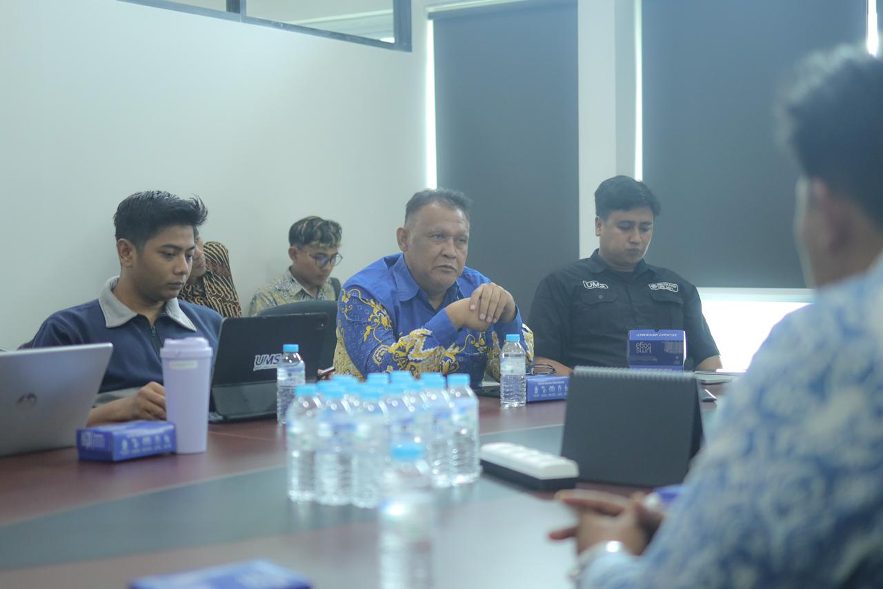 UMS Terima Kunjungan Humas Universitas Harkat Negeri