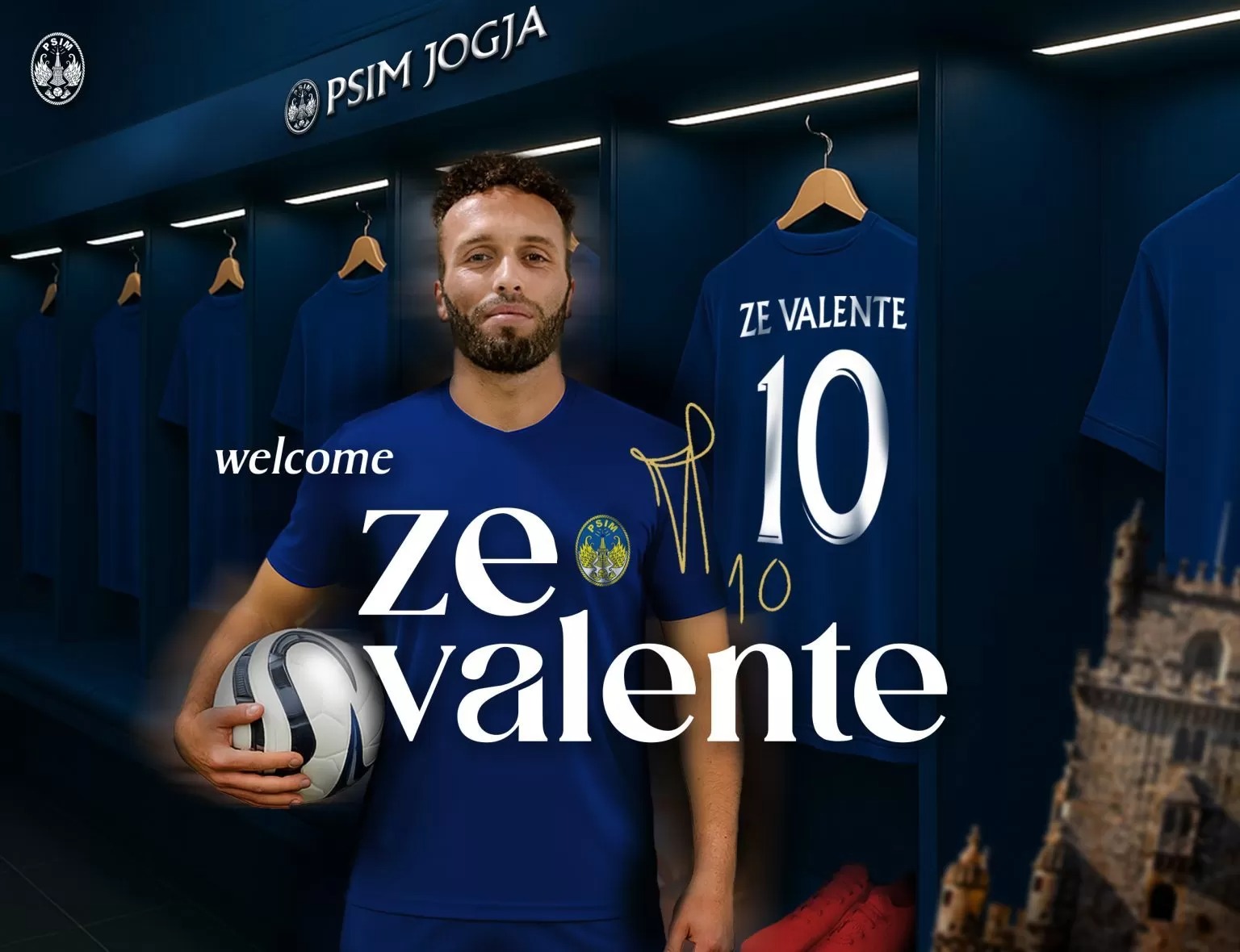 Ze Valente resmi ke PSIM Yogyakarta.