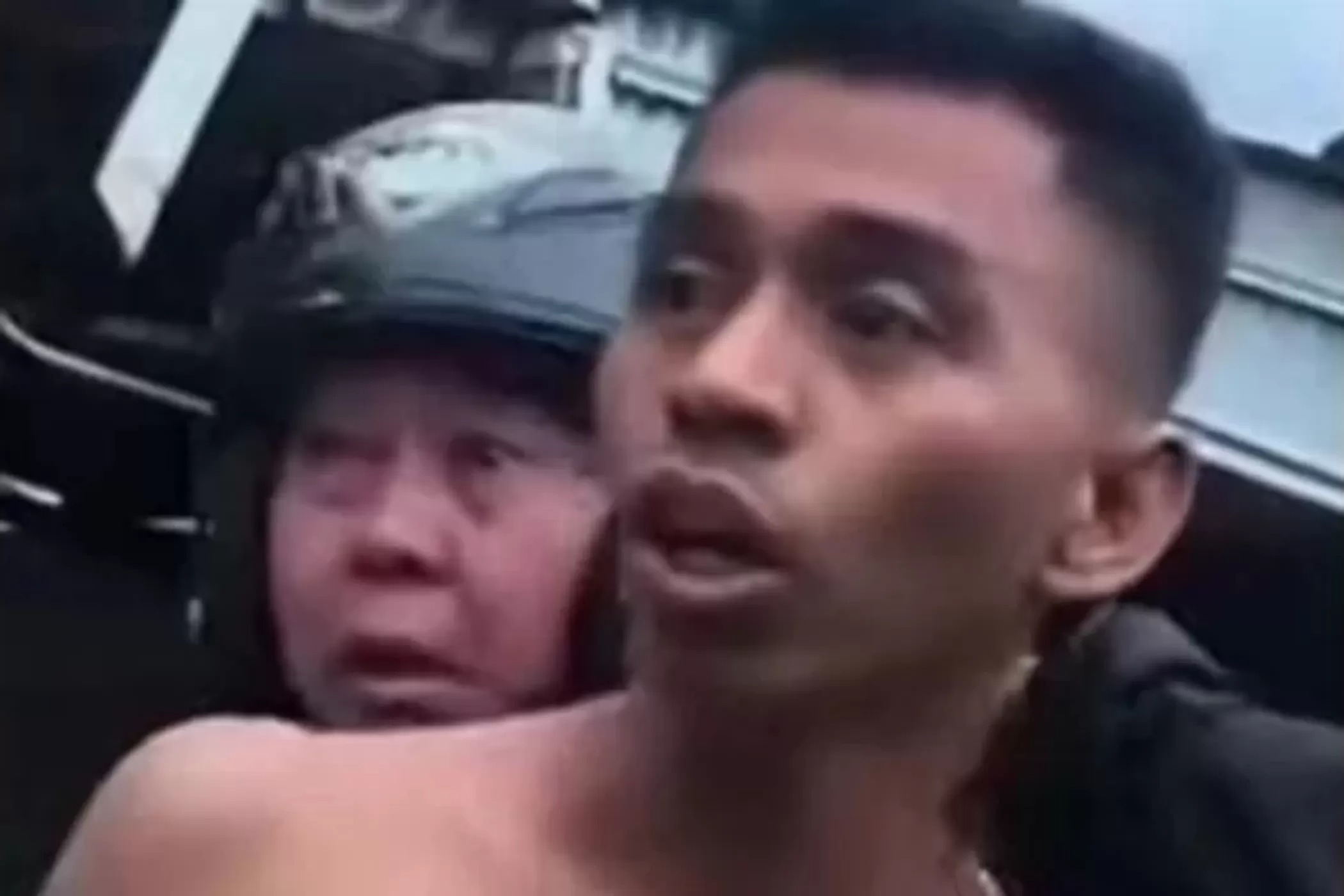 Ervan Siging (27), tersangka pembunuh Joel Tanos yang diketahui merupakan residivis kasus pembunuhan.