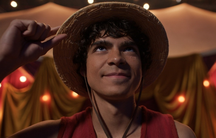 Monkey D Luffy (Inaki Godoy) dalam One Piece Live Action Season 2.