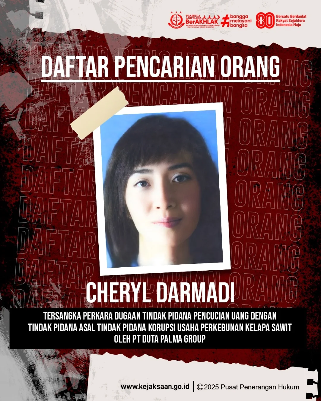 Putri Surya Darmadi, Cheryl Darmadi.