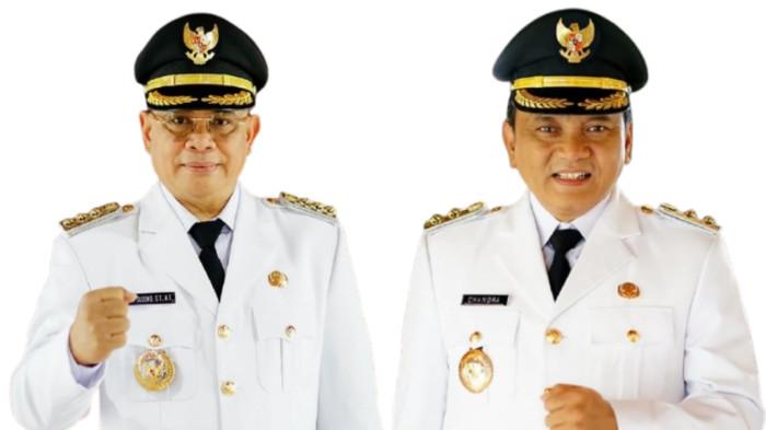 Sudewo dan Risma Ardhi Chandra Bupati dan Wakil Bupati Kab. Pati.