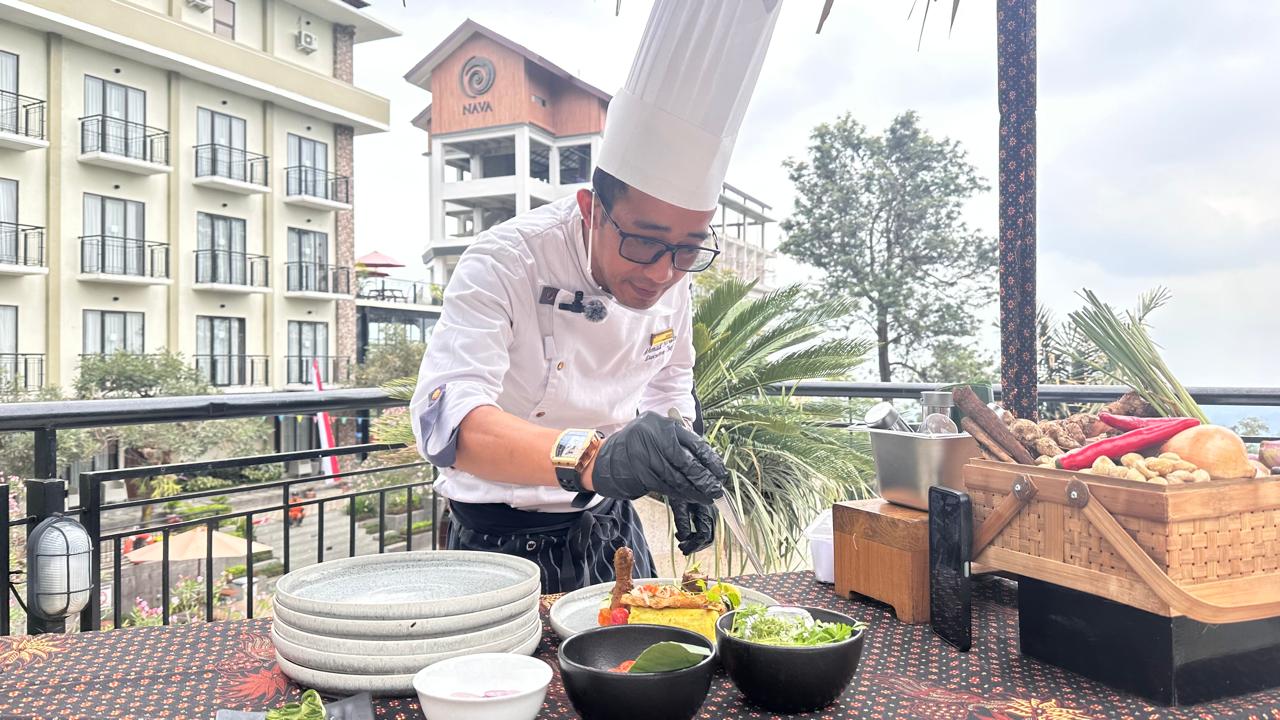 Live Cooking &ldquo;Mosaic of Nusantara&rdquo; di Nava Hotel Tawangmangu