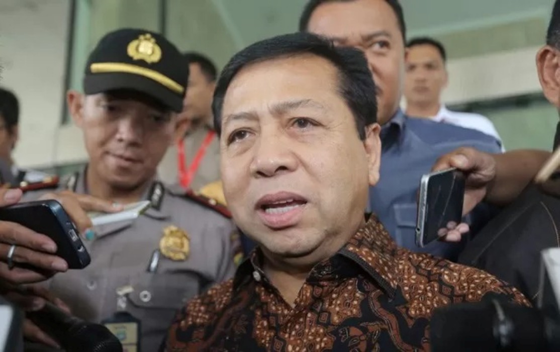 Setya Novanto, terpidana kasus e-KTP, bebas bersyarat setelah menjalani hukuman.