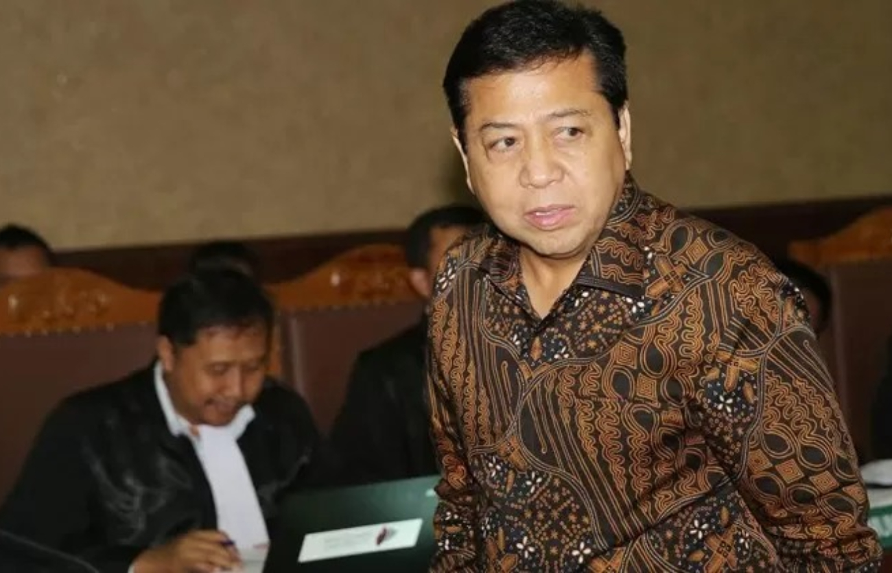 Terdakwa kasus korupsi e-ktp, Setya Novanto.