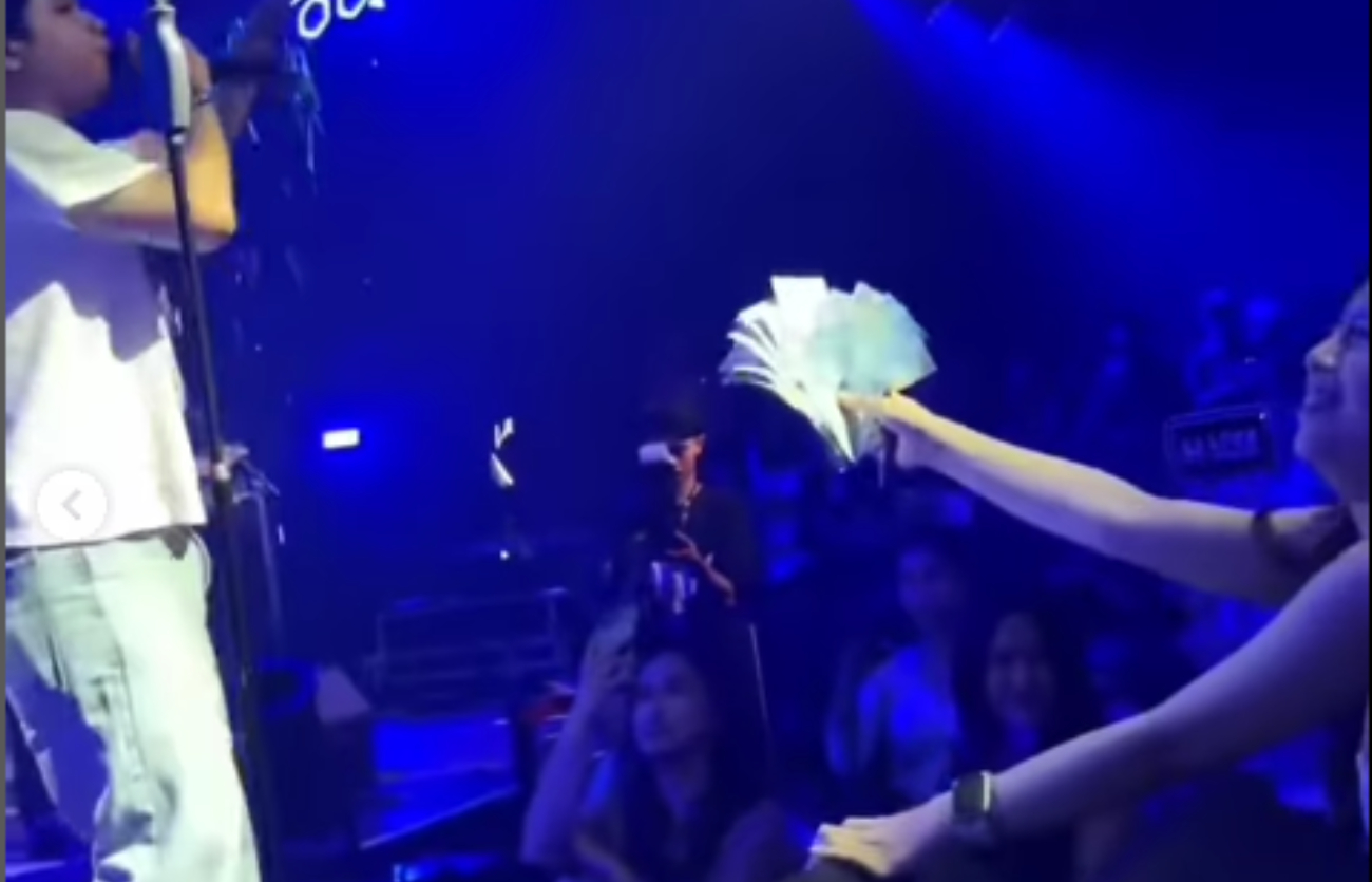 Sosok wanita yang diduga lecehkan Uan Juicy Luicy.