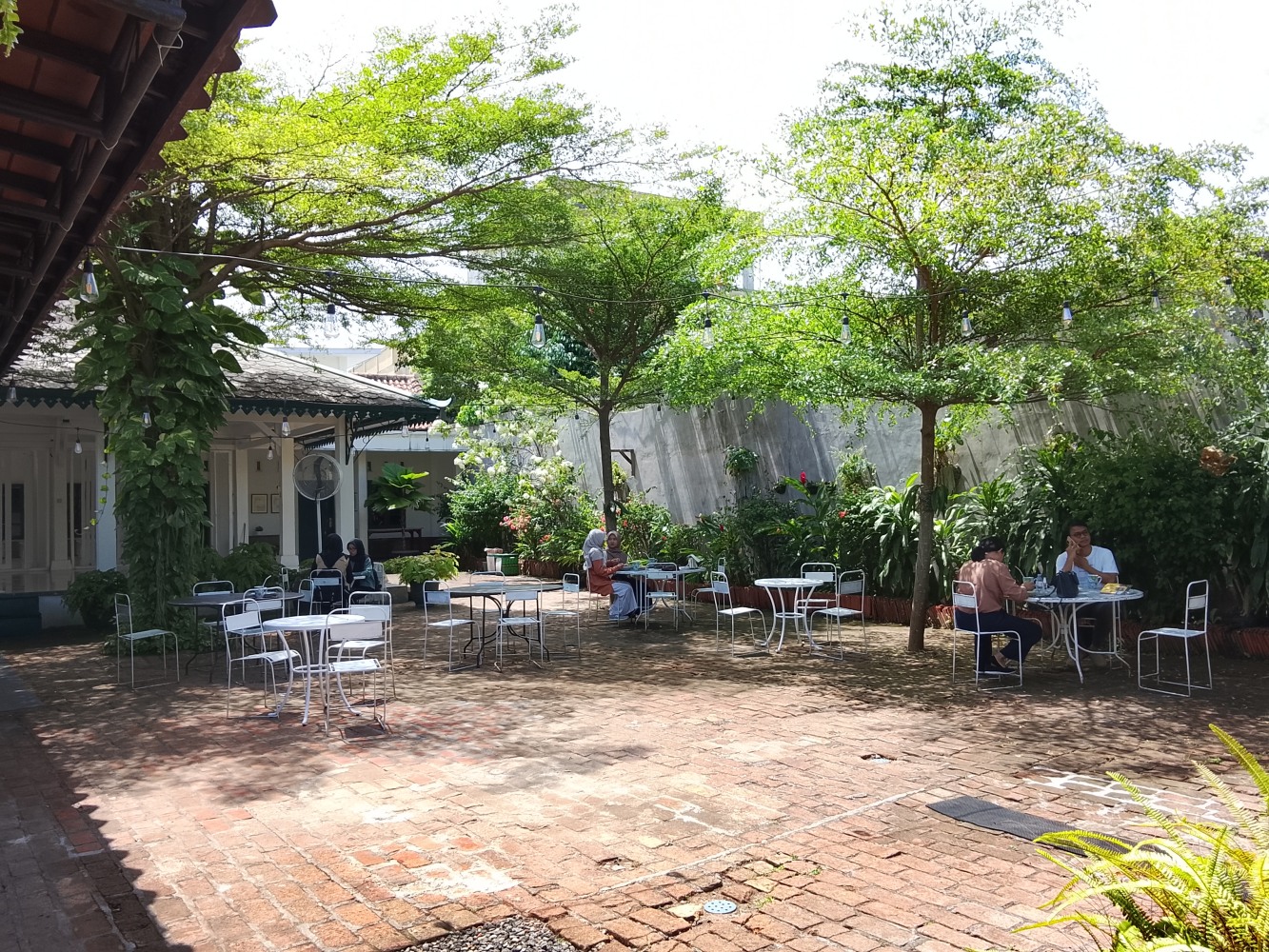 Suasana Rumah Budaya Kratonan pada Rabu, (20/8/2025).