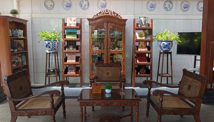 Suasana di Rumah Budaya Kratonan Solo saat Siang hari, Rabu (20/08/25).