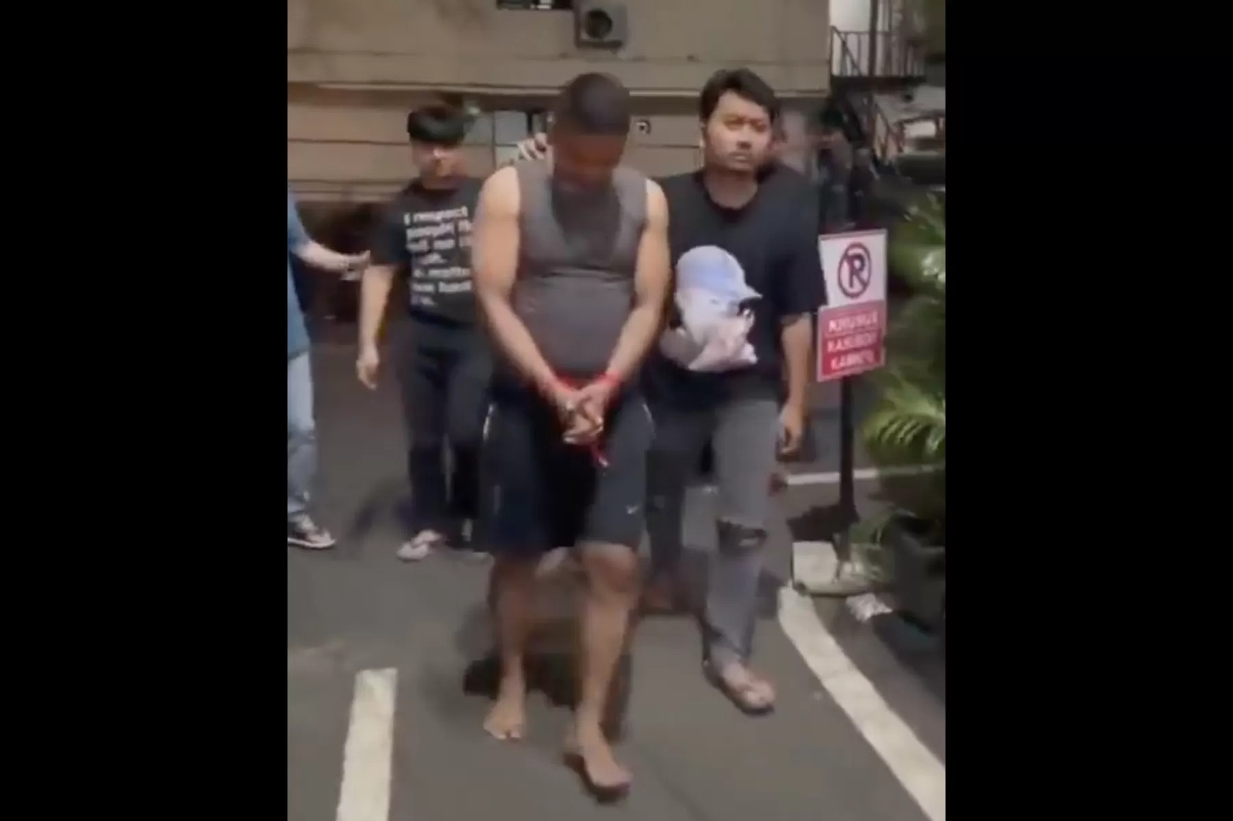 Para pelaku penculikan Mohamad Ilham Pradipta, kepala cabang bank BUMN di Jakpus, yang diculik dan dibunuh pada Rabu (20/8/2025).