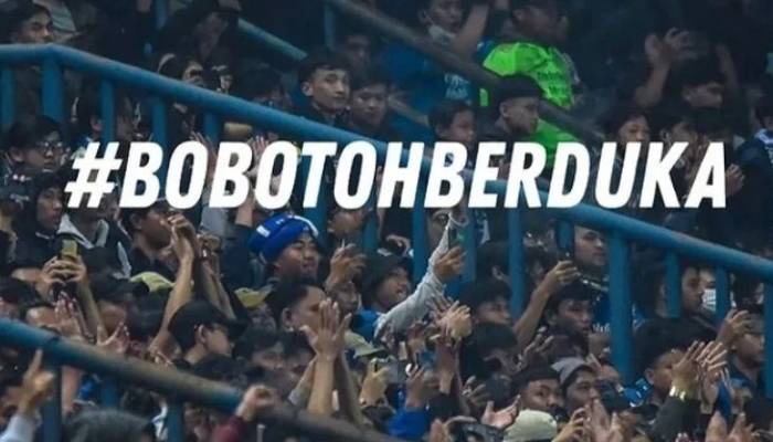 Tagar Bobotoh berduka jadi trending