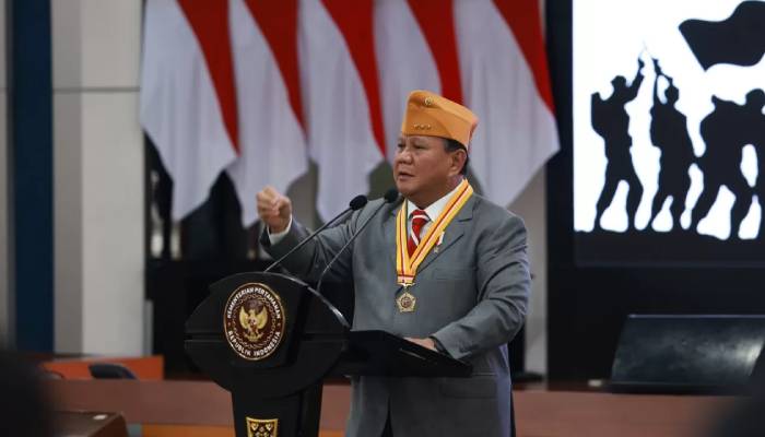 Prabowo Subianto Presiden RI.