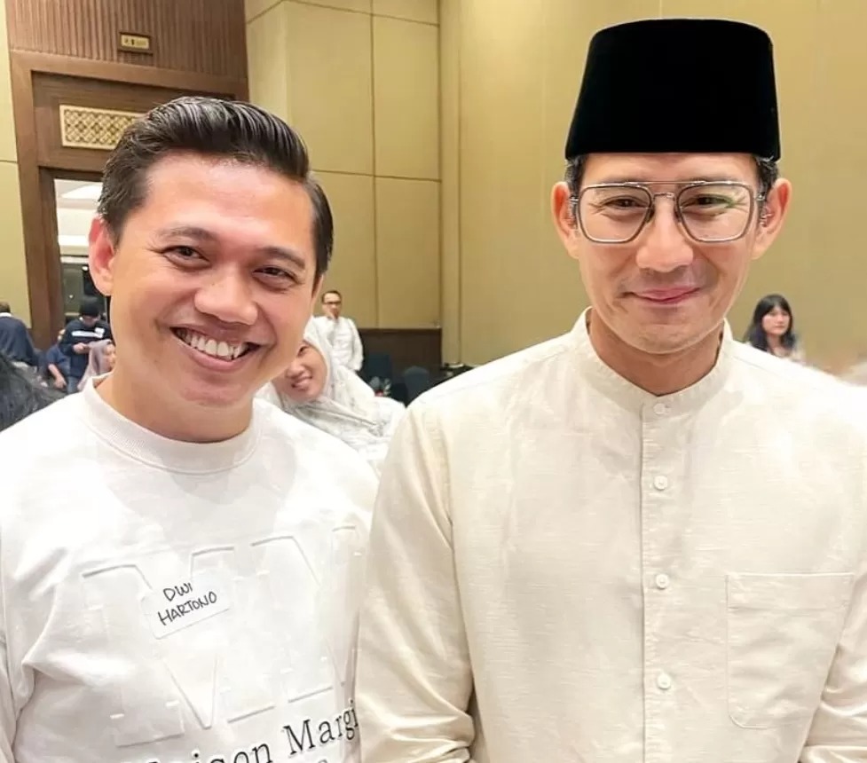 Dwi Hartono dan Sandiaga Uno.